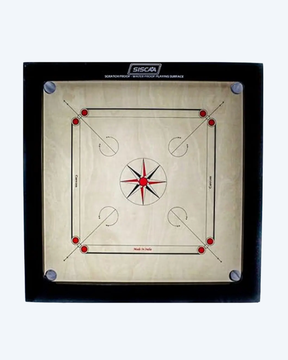 Siscaa Tournament Fighter 20mm Carrom Board
